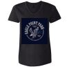 Women's Tagless V-Neck T-Shirt Thumbnail