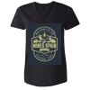 Women's Tagless V-Neck T-Shirt Thumbnail