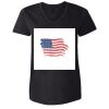 Women's Tagless V-Neck T-Shirt Thumbnail