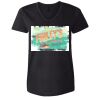 Women's Tagless V-Neck T-Shirt Thumbnail