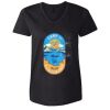 Women's Tagless V-Neck T-Shirt Thumbnail