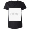 Women's Tagless V-Neck T-Shirt Thumbnail