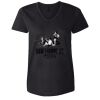 Women's Tagless V-Neck T-Shirt Thumbnail