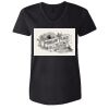 Women's Tagless V-Neck T-Shirt Thumbnail