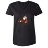 Women's Tagless V-Neck T-Shirt Thumbnail