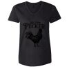 Women's Tagless V-Neck T-Shirt Thumbnail