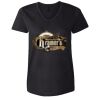 Women's Tagless V-Neck T-Shirt Thumbnail