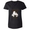 Women's Tagless V-Neck T-Shirt Thumbnail