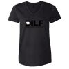 Women's Tagless V-Neck T-Shirt Thumbnail