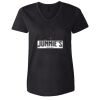 Women's Tagless V-Neck T-Shirt Thumbnail