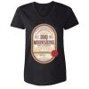 Women's Tagless V-Neck T-Shirt Thumbnail