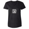 Women's Tagless V-Neck T-Shirt Thumbnail