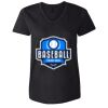 Women's Tagless V-Neck T-Shirt Thumbnail