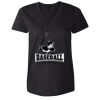 Women's Tagless V-Neck T-Shirt Thumbnail