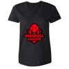 Women's Tagless V-Neck T-Shirt Thumbnail