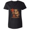 Women's Tagless V-Neck T-Shirt Thumbnail