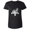 Women's Tagless V-Neck T-Shirt Thumbnail