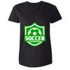 Women's Tagless V-Neck T-Shirt Thumbnail