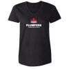 Women's Tagless V-Neck T-Shirt Thumbnail