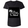 Women's Tagless V-Neck T-Shirt Thumbnail