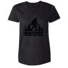 Women's Tagless V-Neck T-Shirt Thumbnail