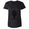 Women's Tagless V-Neck T-Shirt Thumbnail