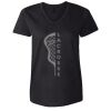 Women's Tagless V-Neck T-Shirt Thumbnail