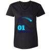 Women's Tagless V-Neck T-Shirt Thumbnail