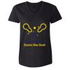 Women's Tagless V-Neck T-Shirt Thumbnail