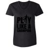 Women's Tagless V-Neck T-Shirt Thumbnail