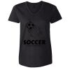 Women's Tagless V-Neck T-Shirt Thumbnail