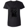 Women's Tagless V-Neck T-Shirt Thumbnail